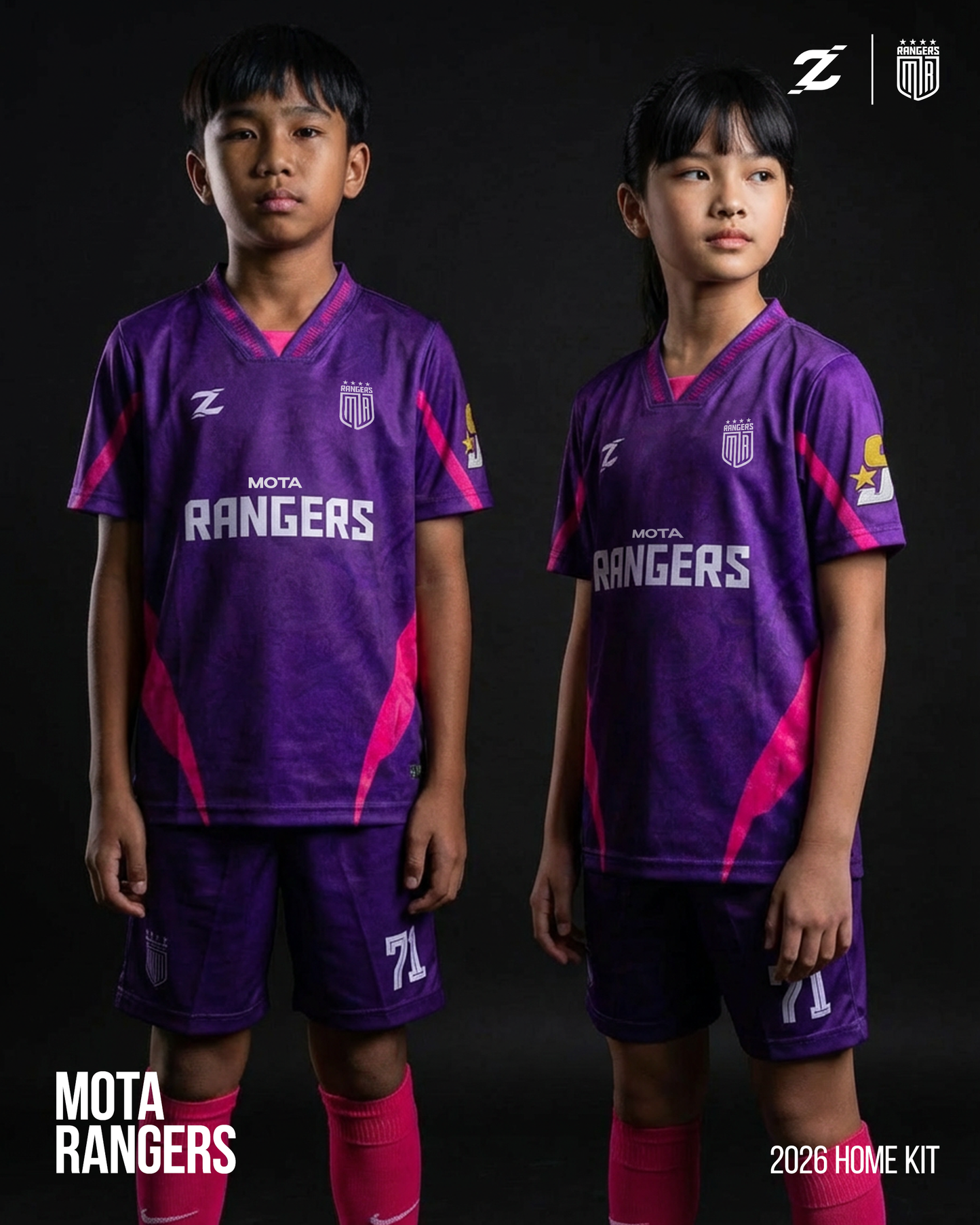 Mota Rangers 2026 Home Kit - Junior