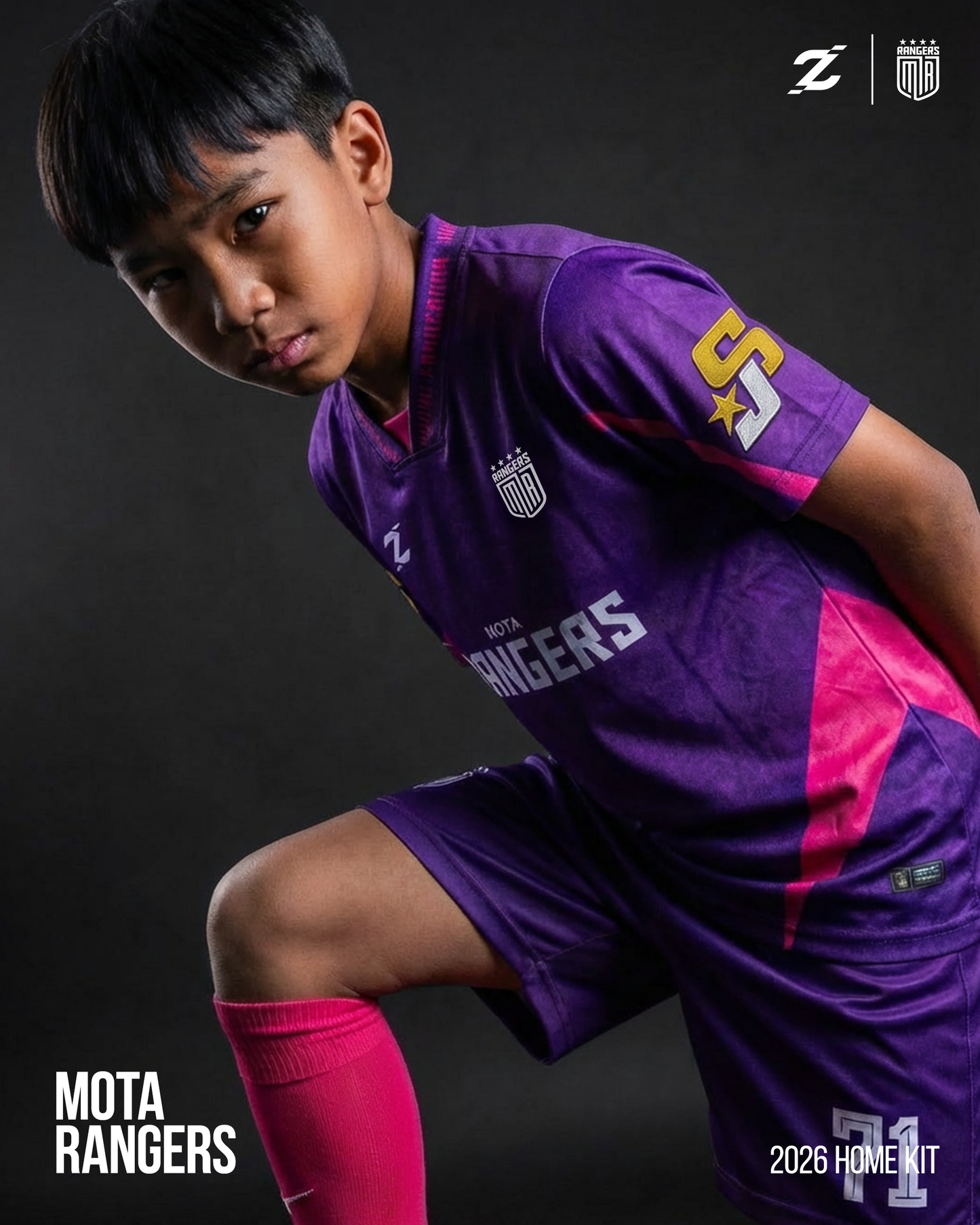 Mota Rangers 2026 Home Kit - Junior