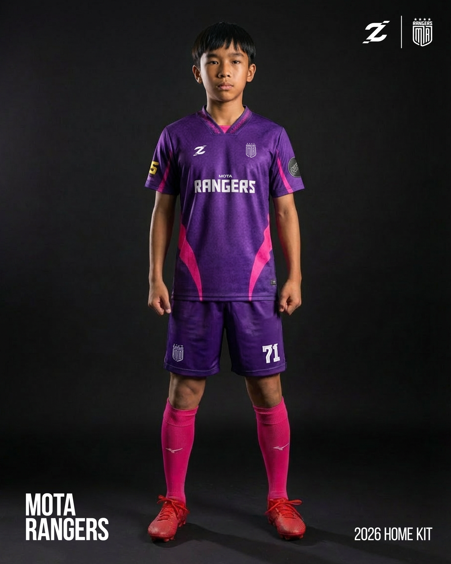 Mota Rangers 2026 Home Kit - Junior